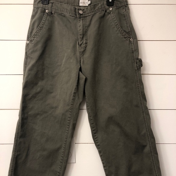 calvin klein women's cargo capris